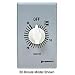 Intermatic FF5M 5-Minute Spring Loaded Wall Timer, Brushed Metal