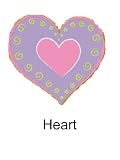 Heart of Hearts Purple Wallpop