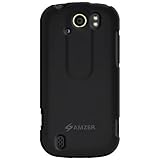 Amzer AMZ91940 Rubberized Snap-On Crystal Hard Case for HTC myTouch 4G Slid ....