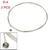 2 Pcs D-4 Acoustic Folk Guitar Strings for Beginners