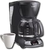 12c Coffeemaker- Black