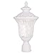 Livex Lighting 7855-03 Oxford 1 Light Outdoor Post Head, White