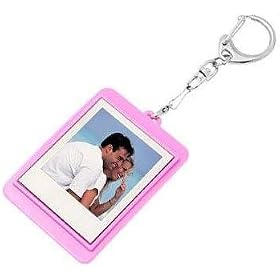 Game Tecnik 1.5" Pink Mini Digital Photo Frame Keyring