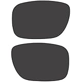 Replacement Black Polarized Lenses for Oakley Holbrook Sunglasses