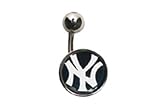 New York Yankees NY Navel Belly Button Ring