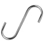 Ives 2 1/2in Plated Steel S-Hooks for Tennis Windscreen