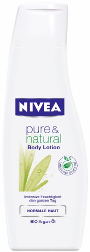 Nivea Pure & Natural Lotion, 250 ml