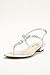 Touch of Nina Multi Stone T-strap Metallic Sandal Style KILEY