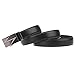 Men's Automatic Buckle Leather Genuine Leather Belts-Black/Brown（A16/23/24/B04）