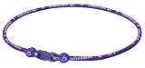 Phi-ten Titanium Necklace Star Star Necklace, Purple, 18 and #34