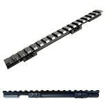 Low Profile Weaver Rail Scope Mount For Ruger Mine 14 And 30