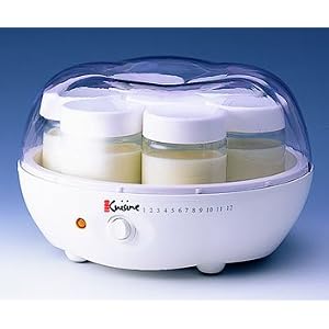 Euro Cuisine Automatic Yogurt Maker - YM100 by Euro Cuisine
