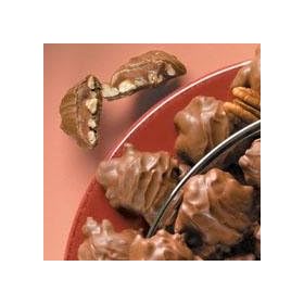 Helen Grace Chocolates, Milk Chocolate Caramel Pecan Clusters, 6 oz. Gift Box