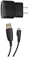 OEM Original Home Wall AC Travel Charger + USB 2.0 Data Sync Connect Transfer Charge Cable for US Cellular Samsung Exec i225 - Verizon Samsung Droid Charge - Verizon Samsung Gem i100 - Tmobile Samsung Exhibit 4G Cell Phone