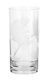 Zak Designs Aura Highball Tumbler, Clear, 19-Ounce