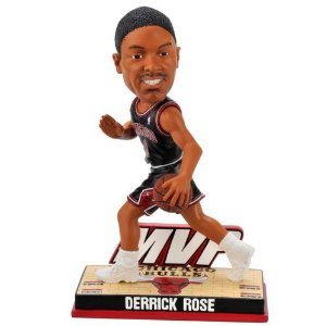 Derrick Rose Chicago Bulls MVP Action Pose Bobblehead