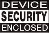 31wTVmqQaWL. SL160  Device / Security / Enclosed In Store Use White Display Labels 3/4 x 1/2   1 Roll, 1000 Labels #MSLW34DE (Retail Stickers)