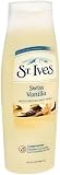 St. Ives Swiss Formula Moisturizing Body Wash, Swiss Vanilla, 13.5 fl oz (399 ml) (Pack of 6)