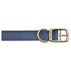 Ancol Timberwolf Leather Dog Collar, 40 cm, Blue
