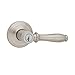 Kwikset Ashfield Entry Lever featuring SmartKey® in Satin Nickel