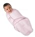 Kiddopotamus SwaddleMe Cotton Knit Adjustable Infant Wrap (Pink - Large)