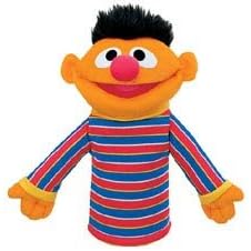 Sesame Street - Plush - Ernie Hand Puppet by Gund
