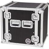 Road Runner Deluxe 12U Amplifier Rack, Black - B0018THE42