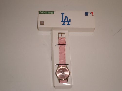MLB LA Dodgers Pink Ladies Team Fan Watch