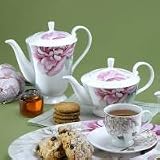 Mikasa Peony Pink Peony Tea Server
