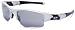 Oakley Men's Flak Jacket XLJ Seattle Mariners Sunglasses,Silver & Blue Frame/Black Lens,one size