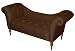 Skyline Furniture Chaise Lounge in Shantung Chocolate