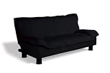 Kitchen: Medium picture for Urban Lounge Seattle Convertible Sofa, Black Microsuede