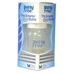 Born Free: 9oz Glass Bottle w/ Level 1 Nipple - Single