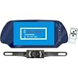 PYLE PLCM7300BT 7-Inch TFT Mirror Monitor with Rear-View Night Vision Camera Built-In Bluetooth