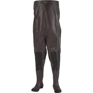 Stearns 2-Ply Rubber Chest Wader with Cleated Soles