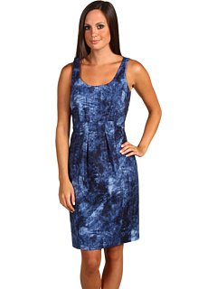 Michael Kors Navy Blue Outerwear Dress (6, Navy)
