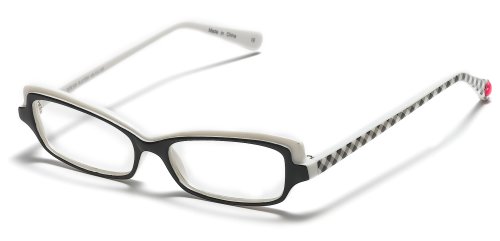 Betsey Johnson Women's Gingham Print Reading Glasses
