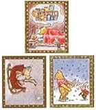 Classic Pooh Christmas-themed Scrapbooking Stickers