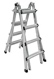 Tricam AL-17 Gorilla Ladders 17-Foot Aluminum Multiposition Ladder, ANSI Type IA, 300-Pound Capacity