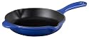 Le Creuset Enameled Cast-Iron 6-1/3-Inch Skillet with Iron Handle, Cobalt