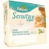Pampers Baby Wipes Sensitive 192 Count
