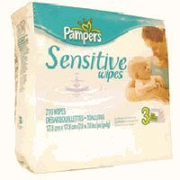 Pampers Baby Wipes Sensitive 192 Count