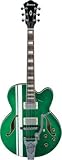 Ibanez Artcore AFS Series AFS80T Semi-Hollow Acoustic Electric Guitar - Roadster Green Metallic