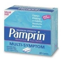 Pamprin Maximum Strength Menstrual Pain Relief Cramp Caplets - 16 Ea