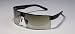 NEW & AUTHENTIC PORSCHE DESIGN 8431 B BRAND NAME MIRRORED LACK ARMS BROWN LENSES DRIVING HALF-RIM/HALF-RIMLESS SUNGLASSES - mens - makes a great gift