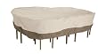 Veranda Patio Table & Chair Set Cover - Oval, XL