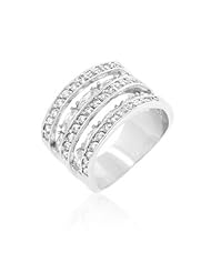 Cubic Zirconia Tiered Ring