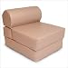 Elite Products 32-2120-611 - Sand Adult Foam Sleeper Chair (Poly-Cotton)
