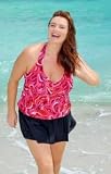 Beach Native Dream Girl Plus Size Halter Skirtini Swimsuit - Plus Size Swimwear Plus Size Swimsuits