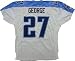 Eddie George Titans Reebok Onfield Authentic White Jersey Size 50